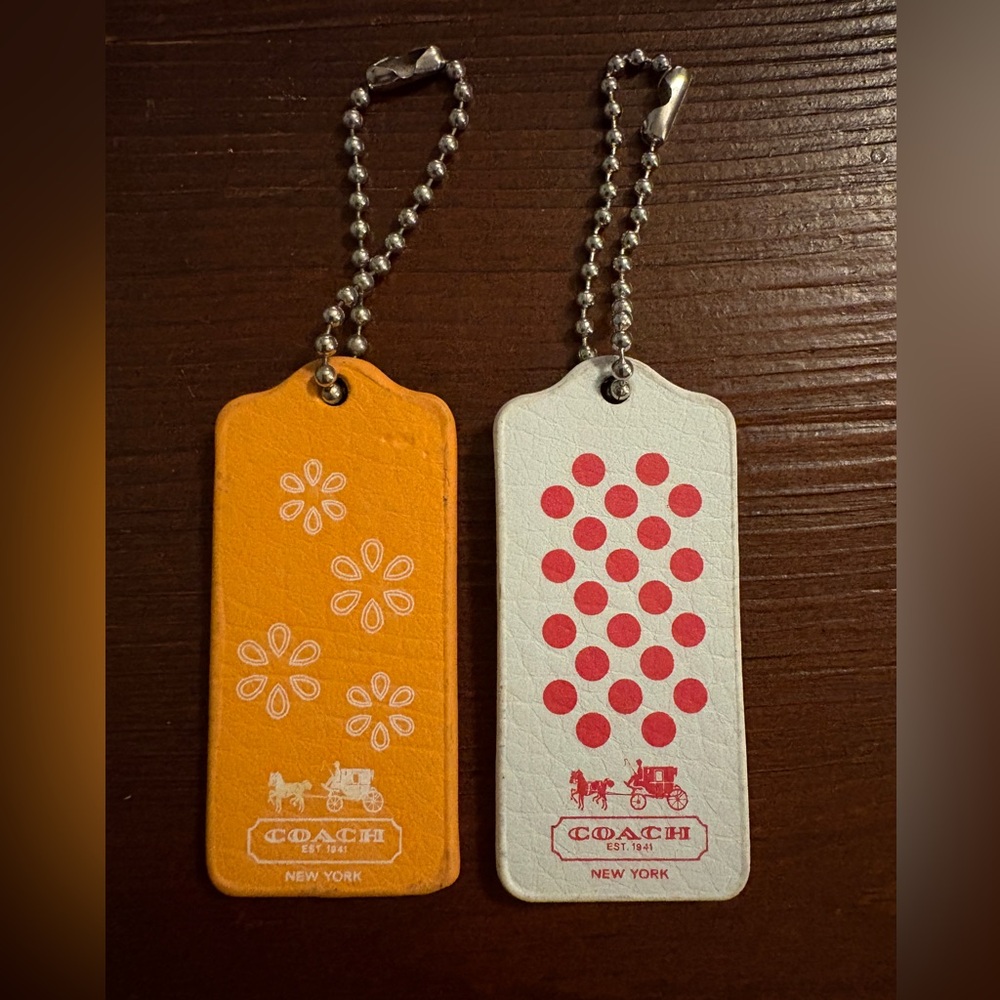 Coach Rare Hang Tag Magnets